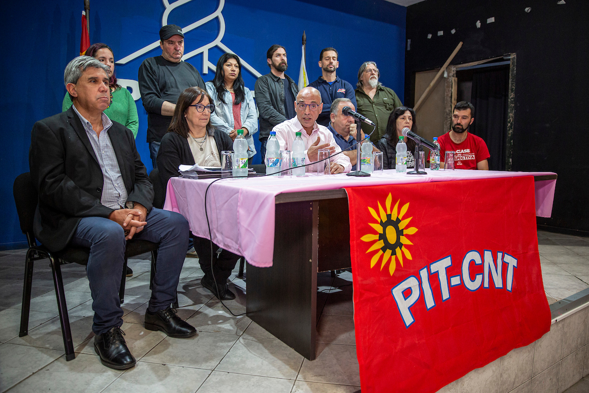 Pit Cnt presentó a la Corte Electoral el texto para el plebiscito por