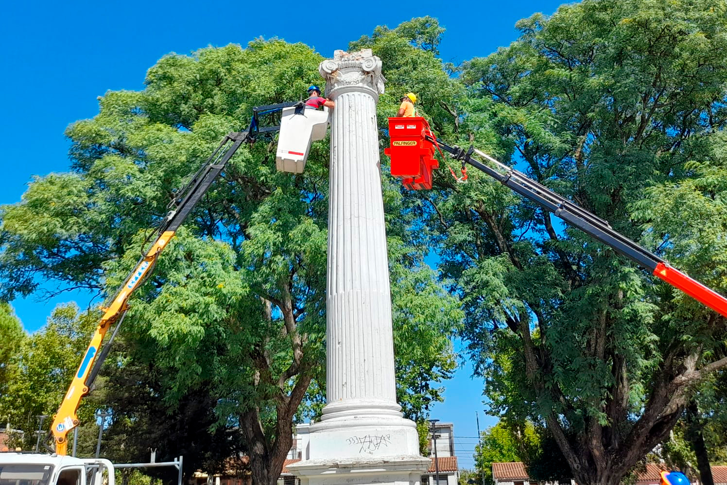 Mercedes Comenz Proceso De Recuperaci N De Estatua De La Libertad