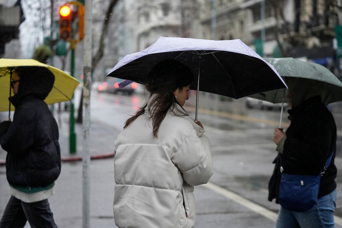 Inumet advierte que puede haber tormentas fuertes este fin de semana