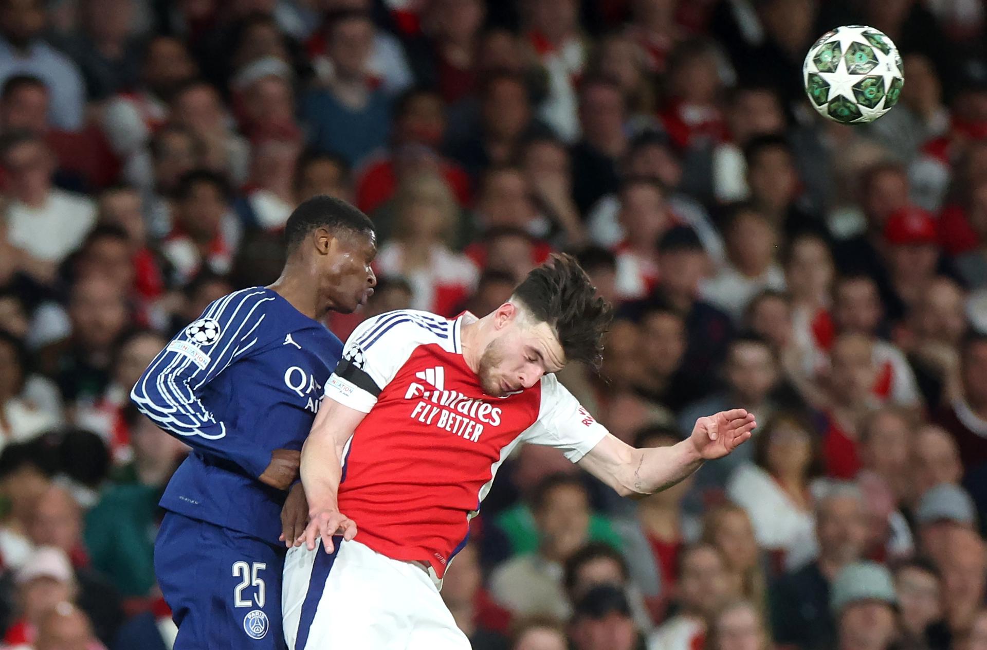 PSG y Arsenal definen el pase a la final de la Champions League ...