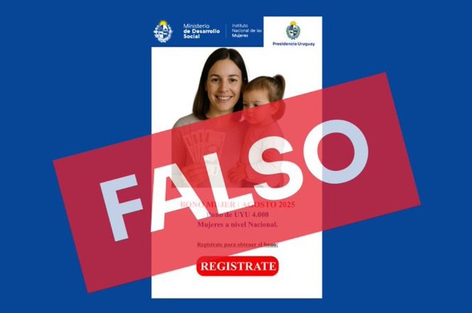 Mides alerta por falsa publicación sobre supuesto beneficio Bono Mujer