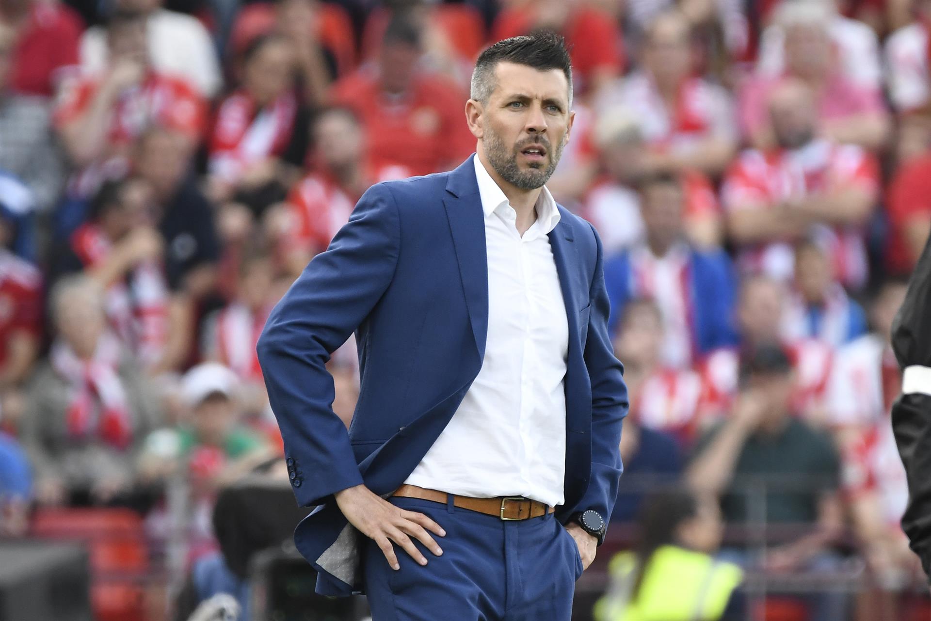 El objetivo "más grande" de Paulo Pezzolano como técnico es "ser entrenador de Uruguay"