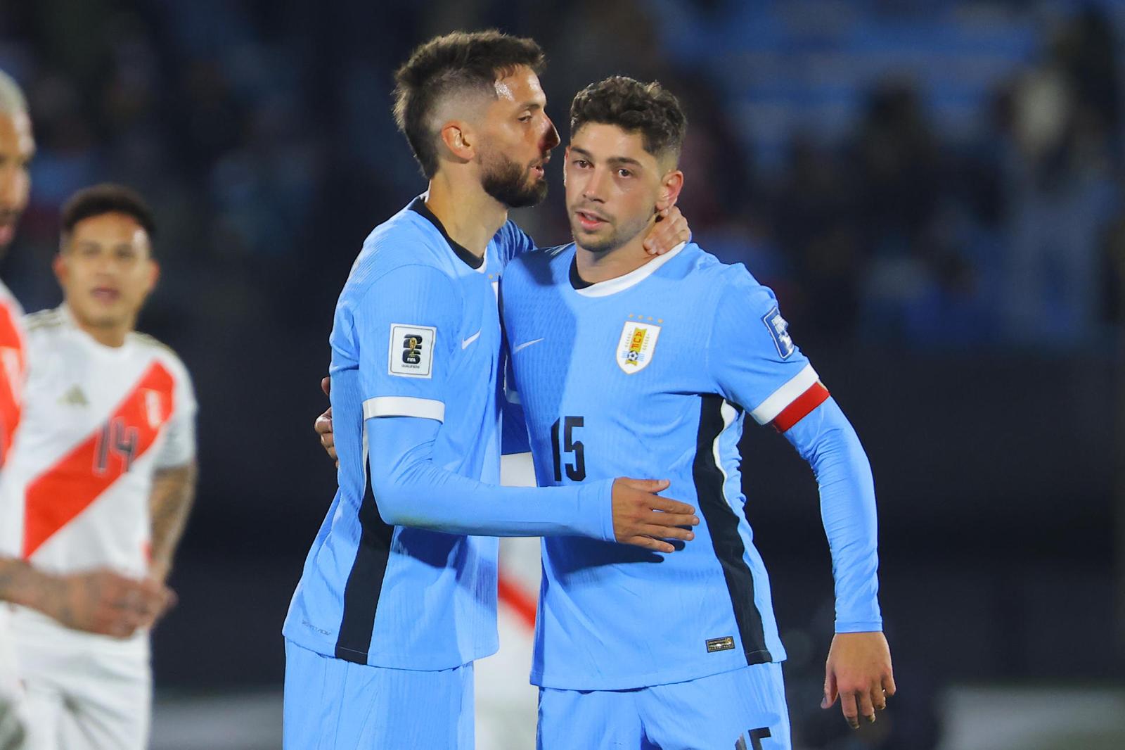 Uruguay clasifica a su quinto Mundial consecutivo y Valverde llega a 70 partidos