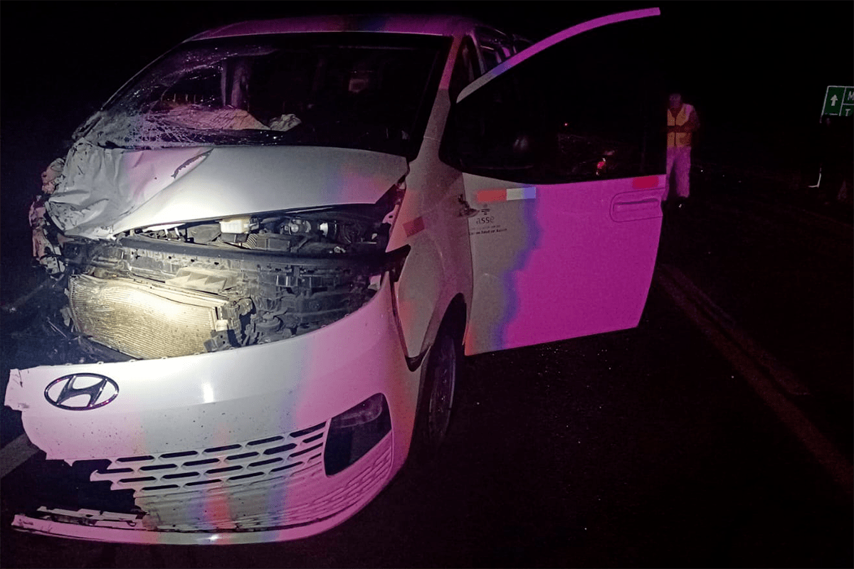 Delegación de ASSE tuvo siniestro de tránsito mientras regresaba de Cerro Largo