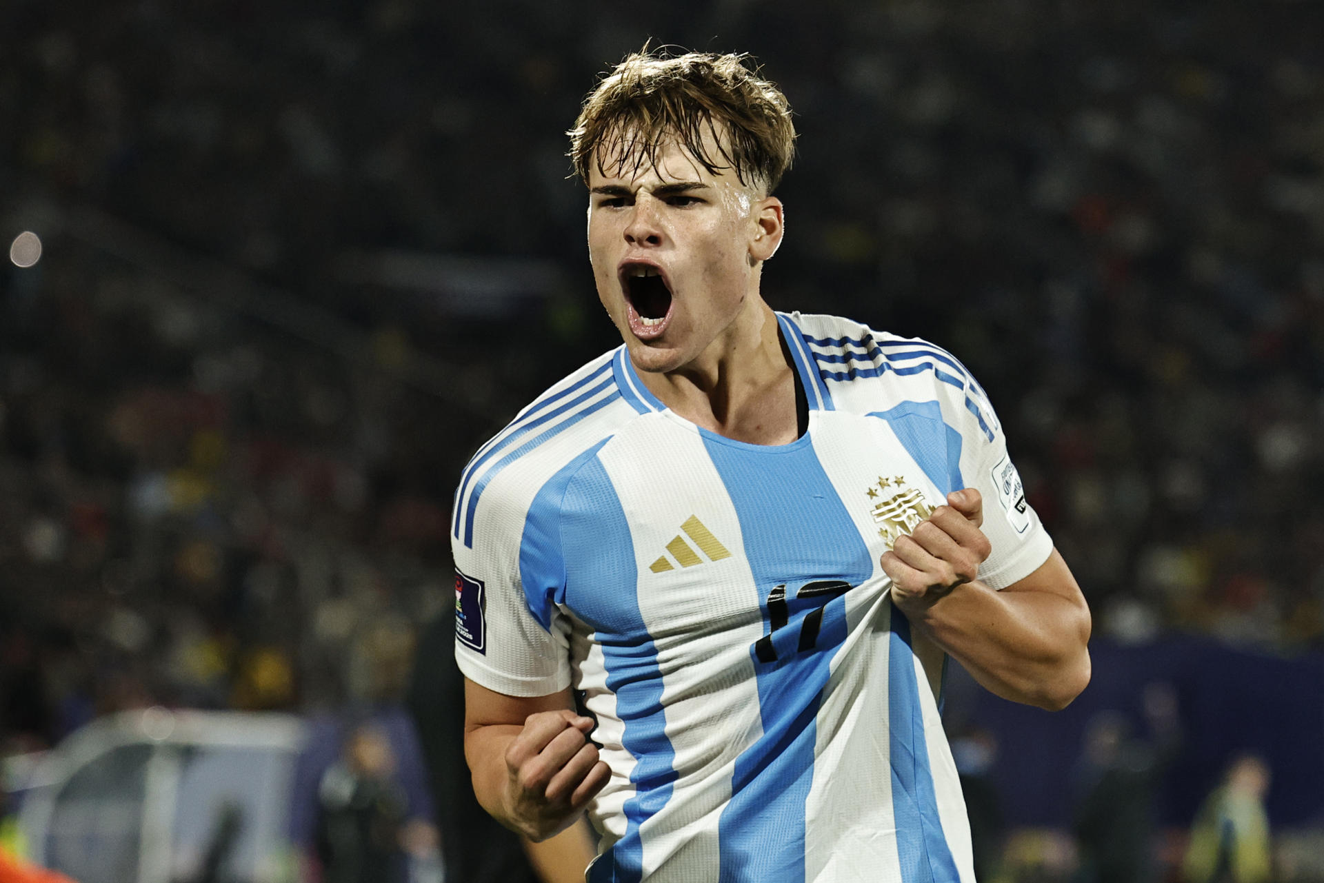 Argentina venció a Colombia y se metió en la final del Mundial Sub20