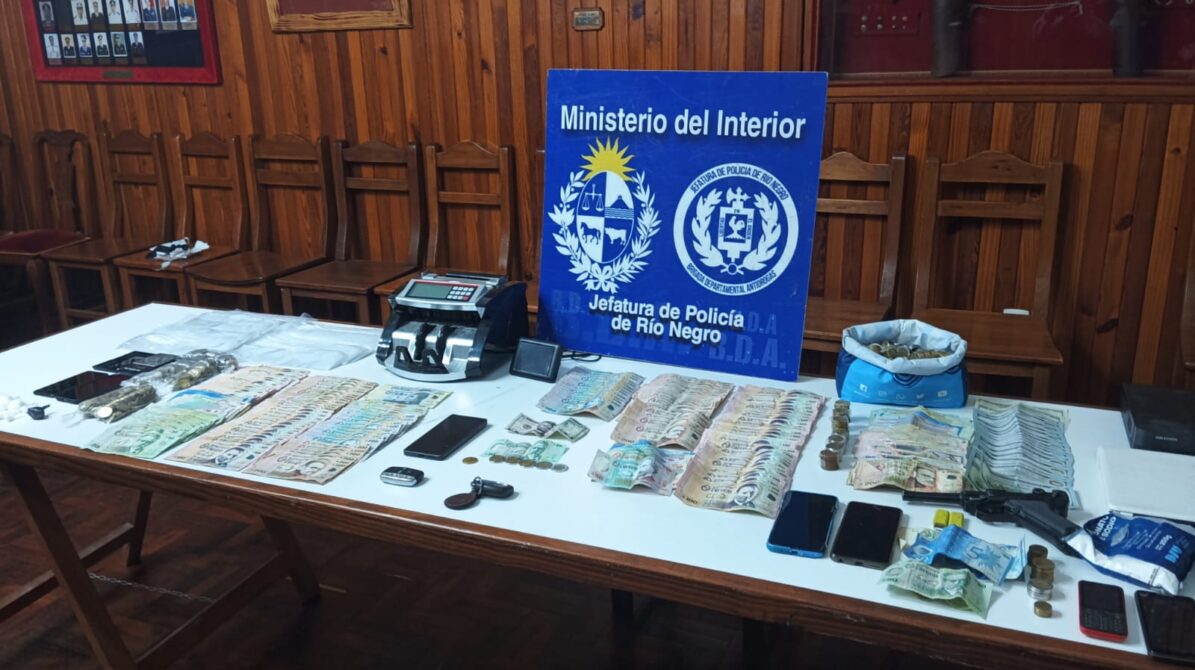 Allanamiento en Fray Bentos Foto: Informativo Uruguay