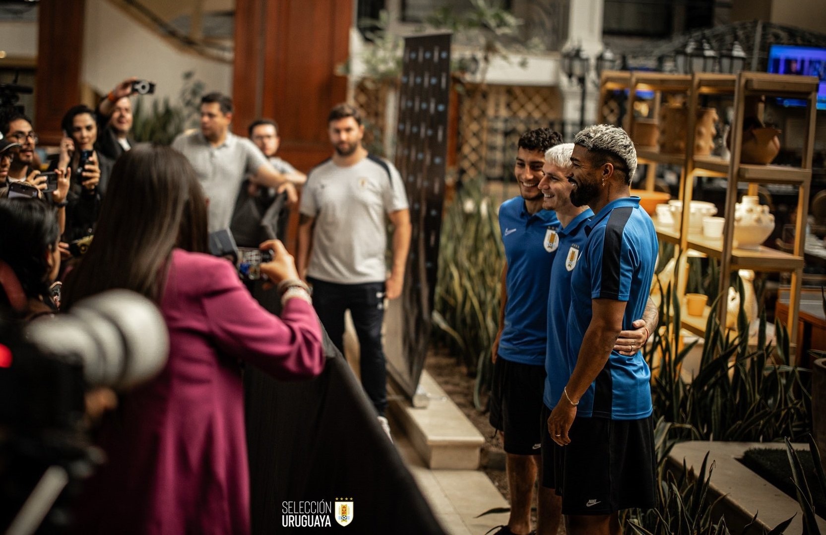 Selección: Aguirre y Cáceres hablaron del rival de Uruguay de este sábado