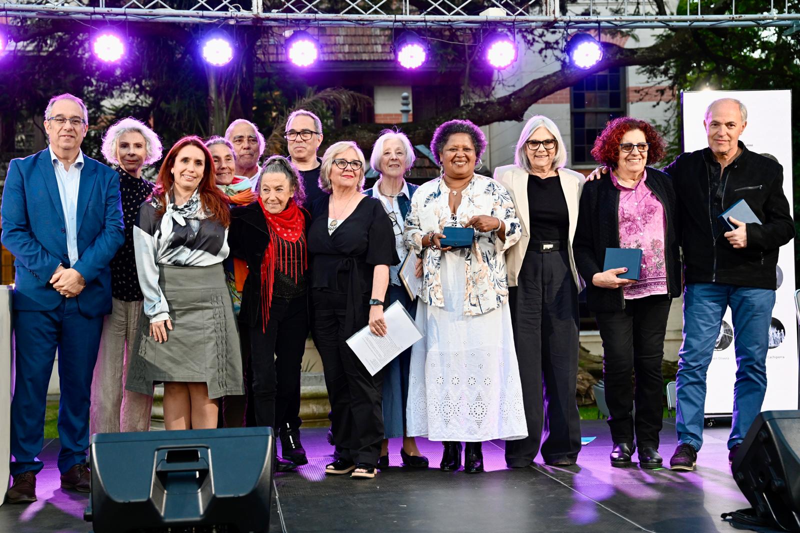 Medalla Delmira Agustini 2025: MEC entregó reconocimiento a personalidades de la cultura