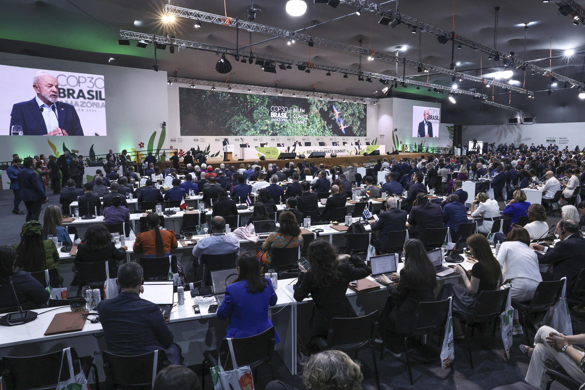 Comenzó la cumbre de líderes de la COP30 en Brasil