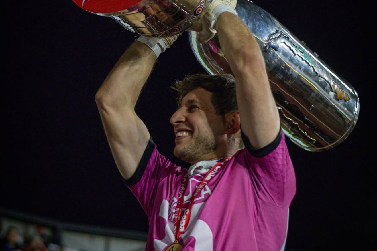 El arquero duraznense Rodrigo Odriozola campeón histórico en Chile