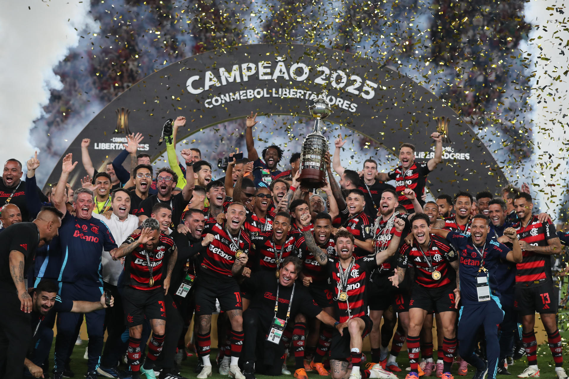 Con la de Flamengo, Brasil llegó a 25 Libertadores y ganó las últimas siete