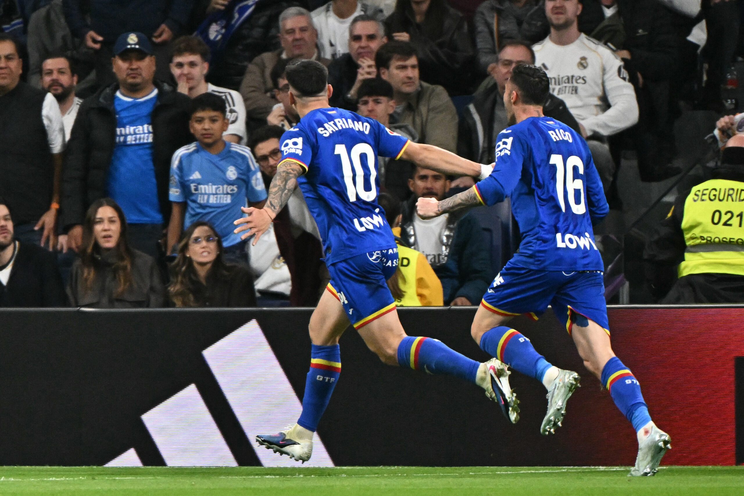 Un golazo del uruguayo Satriano golpea al Real Madrid y lo aleja de la ...