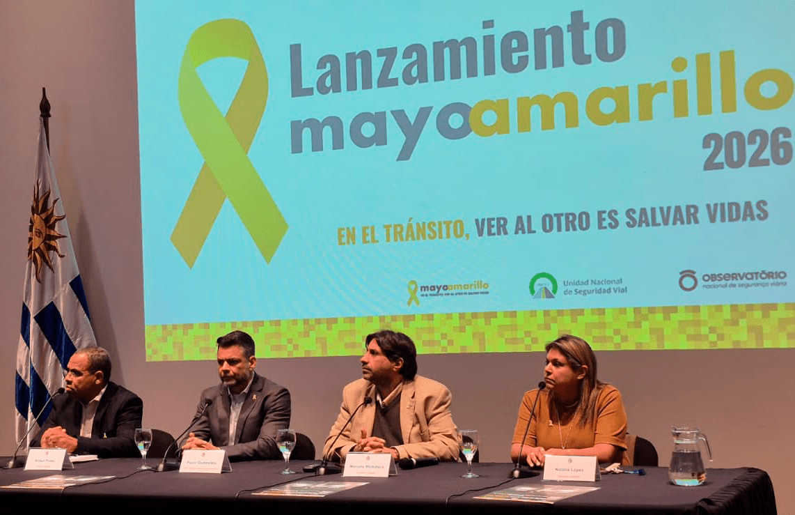 Mayo amarillo: se lanzó la campaña 2026 “En el tránsito, ver al otro es salvar vidas”