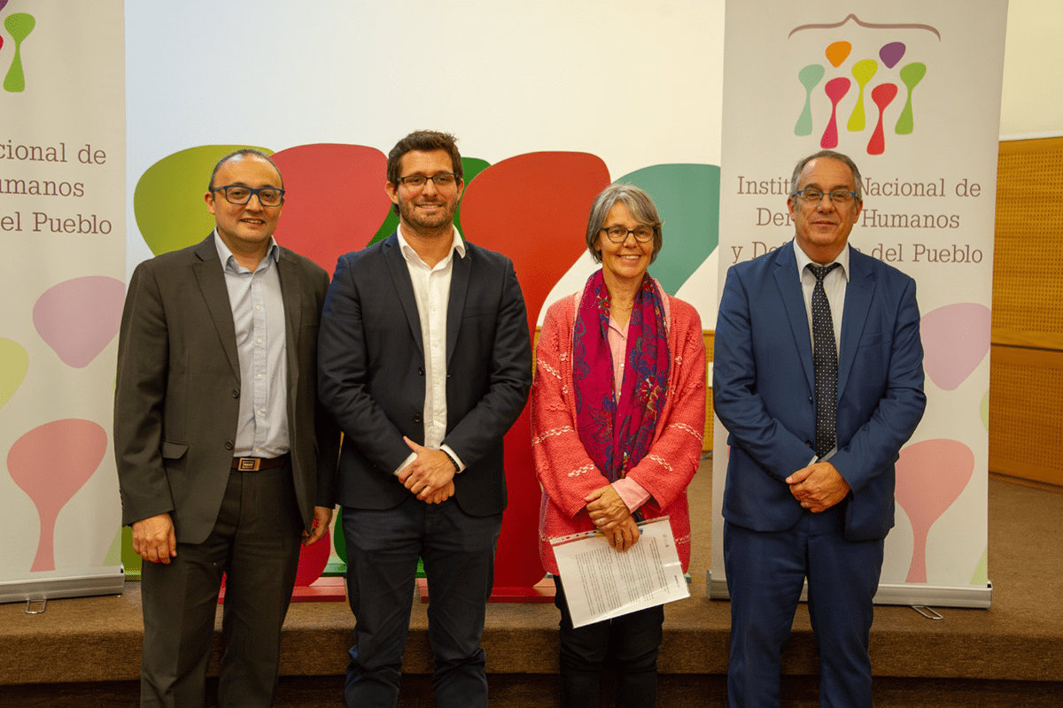 IMPO e INDDHH firmaron acuerdo para mantenimiento de base de datos institucional