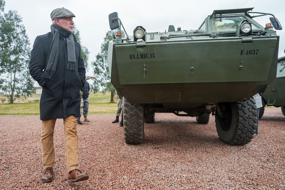 Iniciarán capacitación a 19 policías para manejar vehículos blindados del Ejército