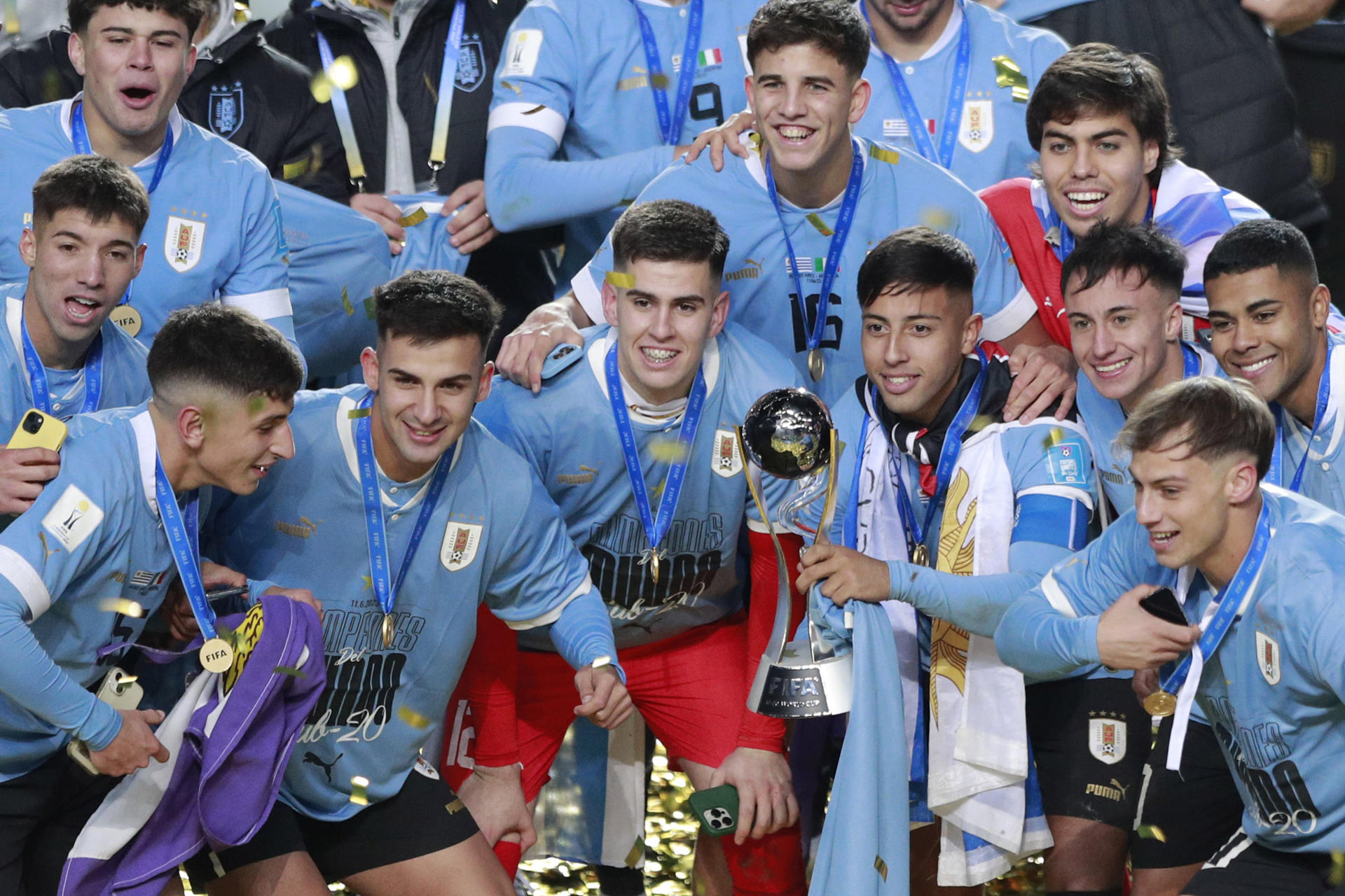 Uruguay campeón del Mundial de Fútbol Sub-20 tras vencer a Italia