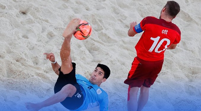 Uruguay fue goleado por Suiza 10-1 y quedó eliminado del Mundial de fútbol  playa de Rusia
