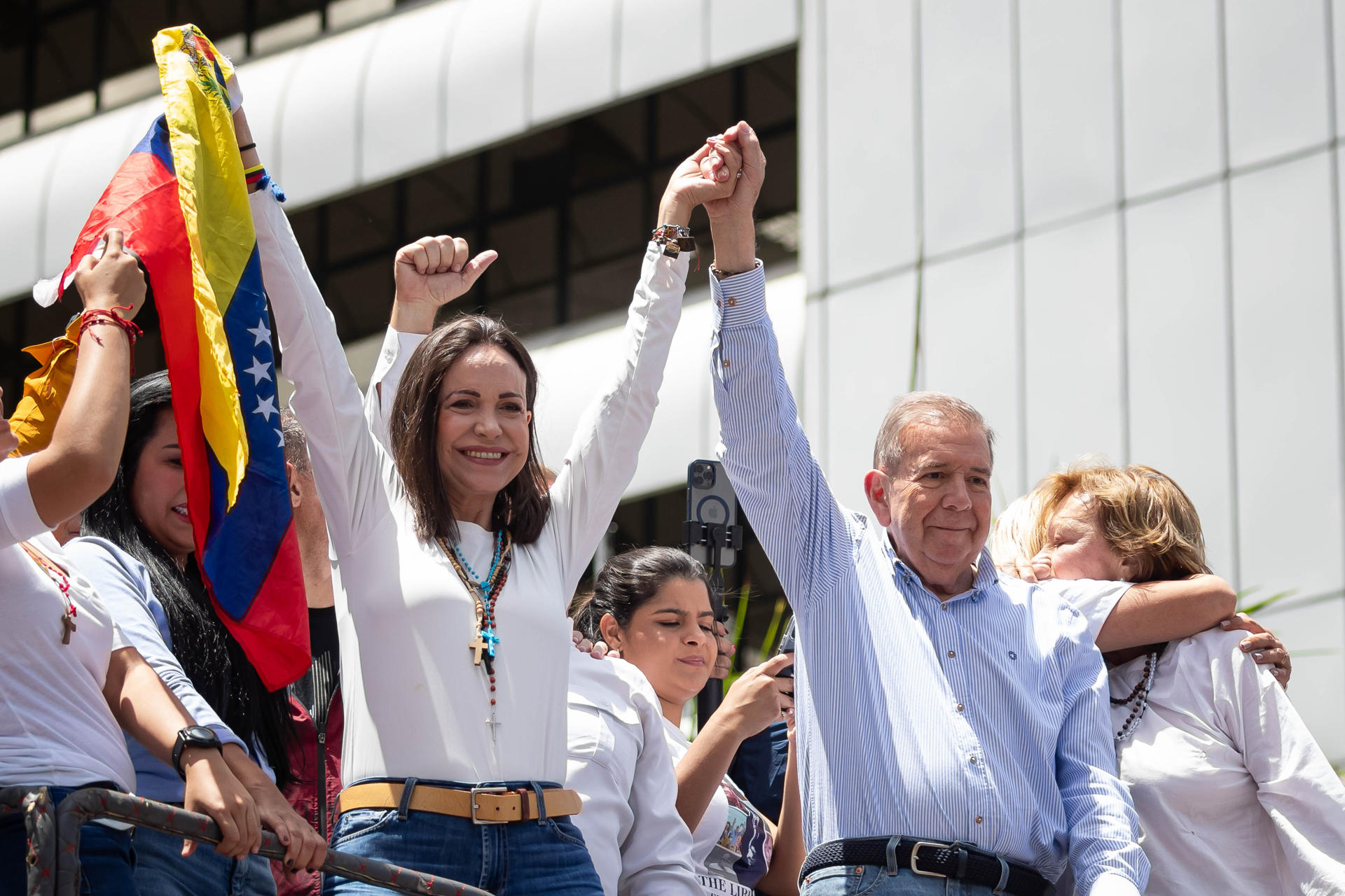 María Corina Machado thanks the support of nine foreign ministers in the OAS Council » Public Media Portal