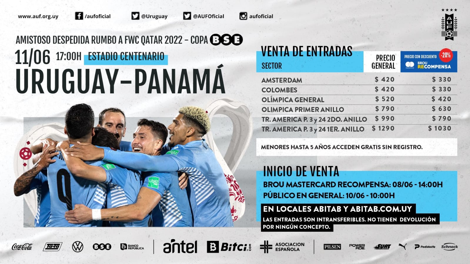 Comenzó La Venta De Entradas Para El Partido Despedida De Uruguay