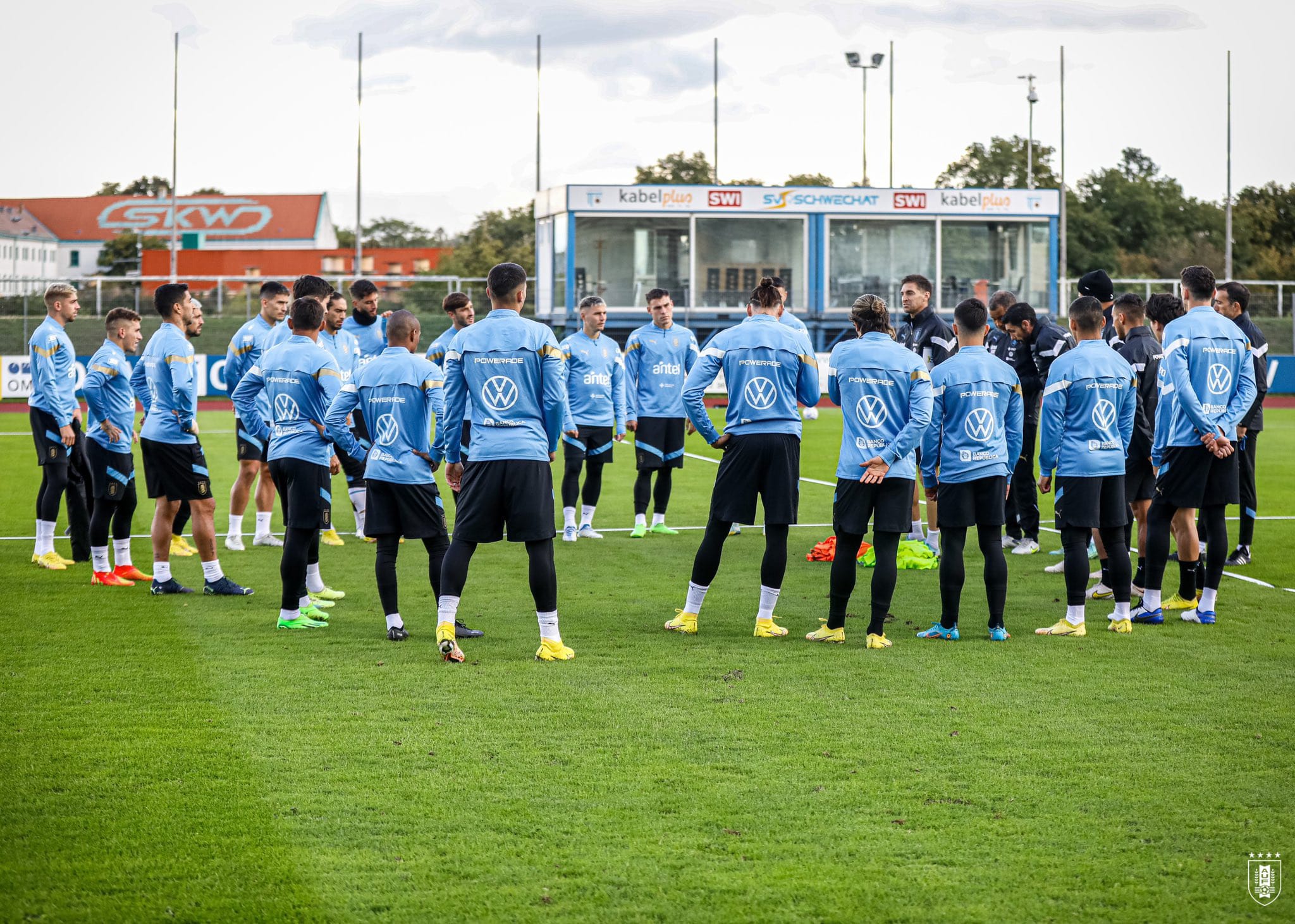 Entrenamiento de la selección masculina de fútbol de Corea del Sur