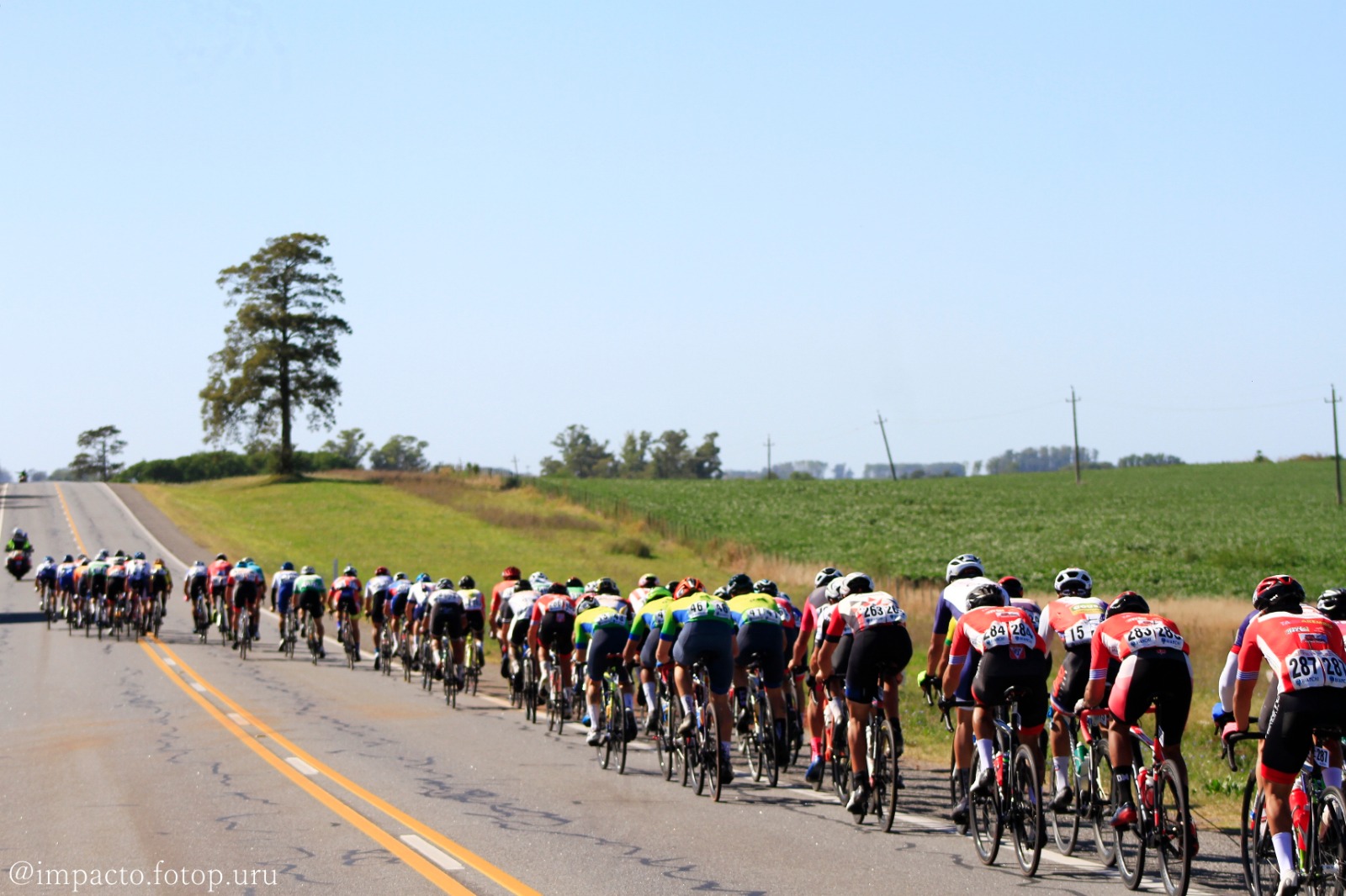 Giacinti obtuvo el primer lugar de la contrarreloj de Rutas de