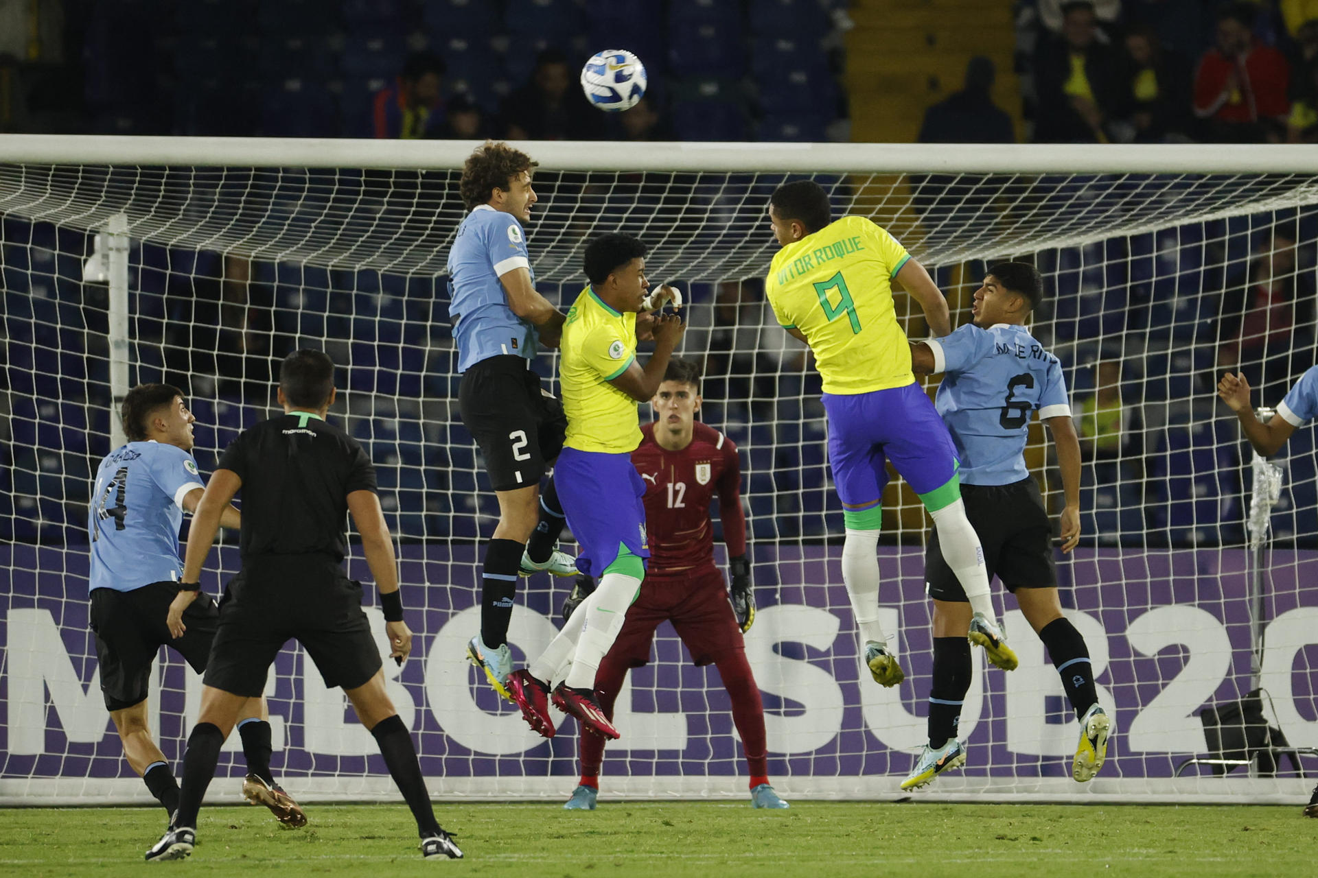 Brasil-Uruguay por el título del Sudamericano Sub-20